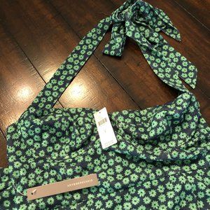 Anthropologie Halter Midi Dress